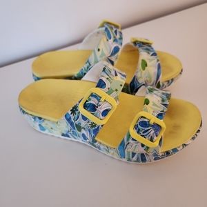 Dansko kandi Floral sandals 36